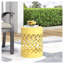 Outdoor Metal End Table -Large-1285833879