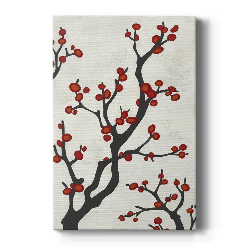 Red Berry Branch I - galerie sur mesure