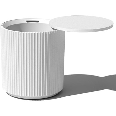 Table d'appoint d'extérieur 2 en 1 - conçue pour être utilisée comme table d'appoint d'extérieur, table de patio, décor de patio extérieur et bar d'extérieur, bar portatif, bar de patio, glacière