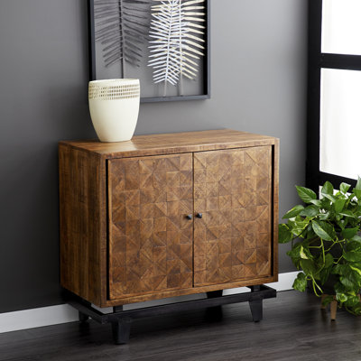Bernsdale Solid Wood Accent Cabinet
