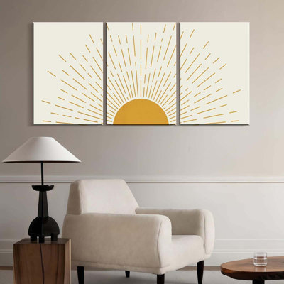 3 Piece Wrapped Canvas Print