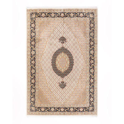 Classic One-of-a-Kind 6' 8" X 10' 0" Hand Knotted Area Rug