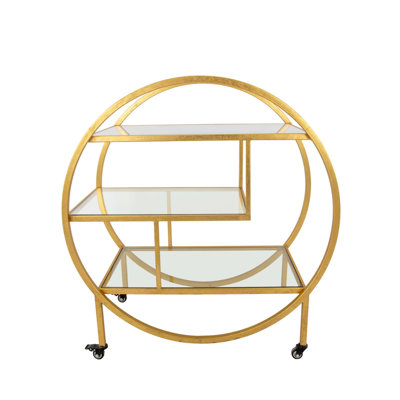 Milo Round Bar Cart