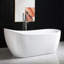 Baignoire de trempage autoportante en acrylique avec drain réversible 67 po. X 28 po.-50255942