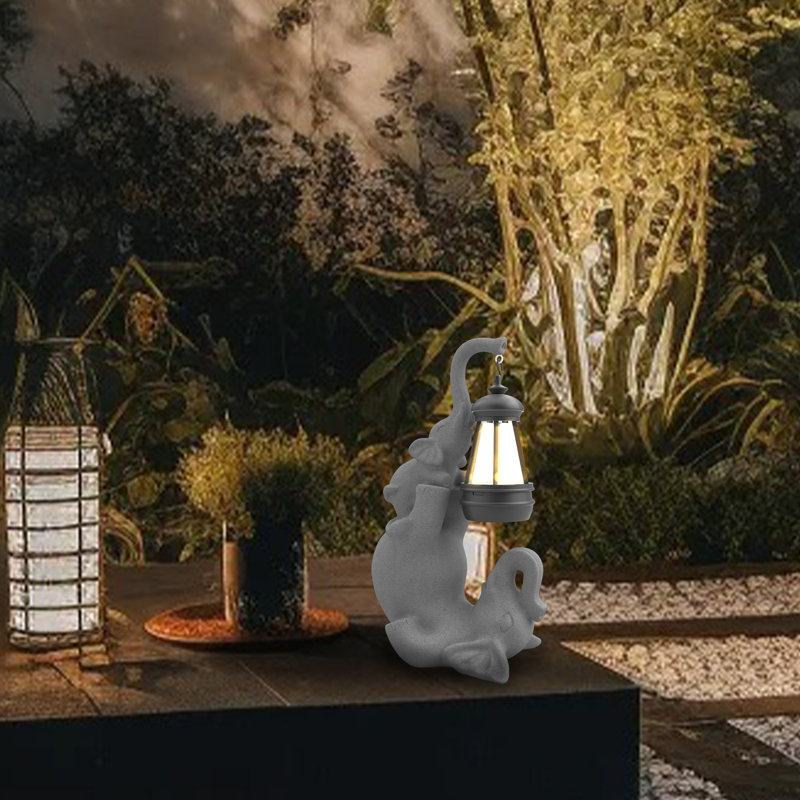 Resin Garden Statue, Grey