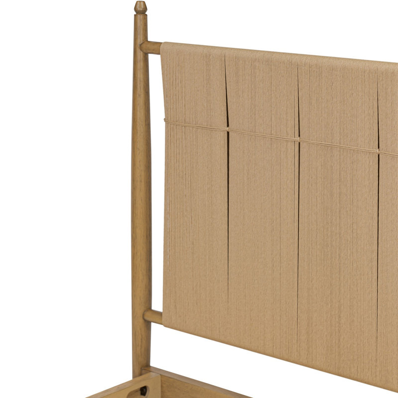 Richard Bed, Twin, Burnished Parawood