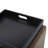 Stone Faux Leather Ottoman-95562050