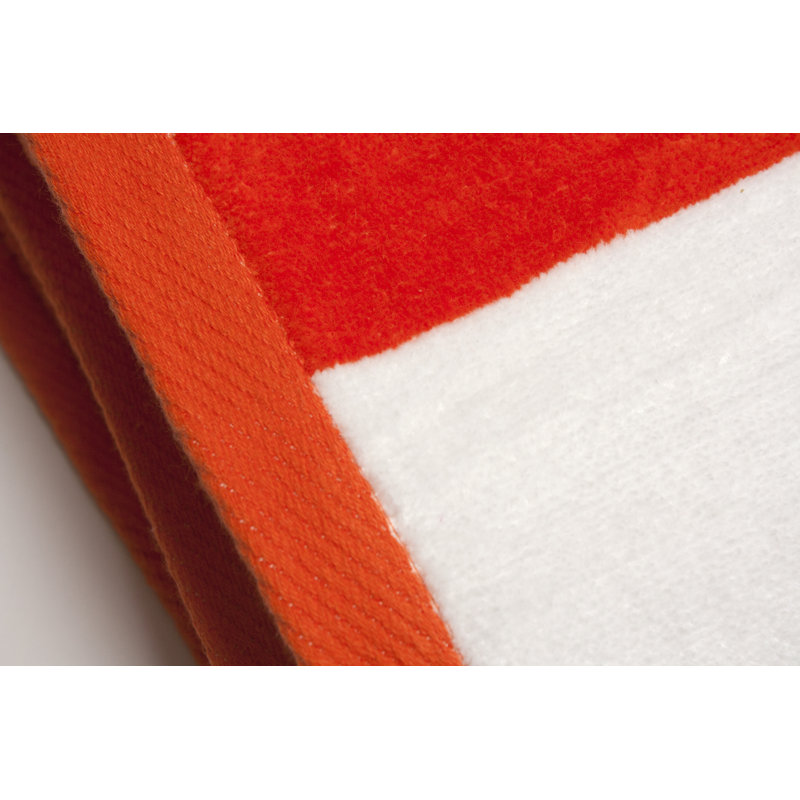 100% Cotton Midweight Beach Towel, Orange