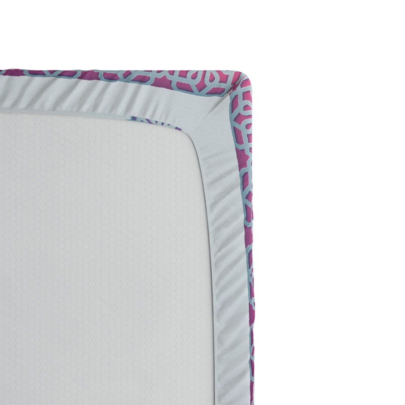 Moroccan Microfiber Fitted Sheet, Twin Fitted Sheet