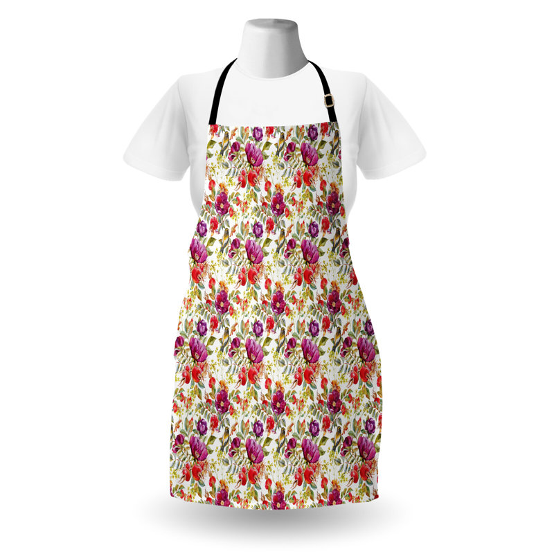 Tablier floral