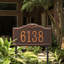 Gatewood Personalized Standard 1-Line Lawn Address Sign-321009533-321009524