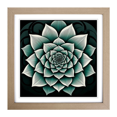 Lotus Flower No.1 - Framed Print