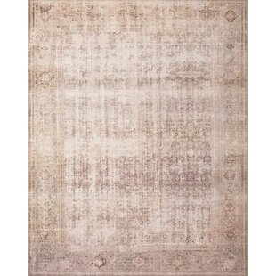 Santi Green and Grey Traditional Distressed Washable Rug