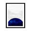 «White and Cobalt» par LEEMO - Impression d'art graphique-49904337-49904340