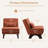 30"W Upholstered Accent Lounge Chair with Pillow-766048644