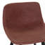 Fulcher Upholstered Counter Stool with Metal Frame-26000976