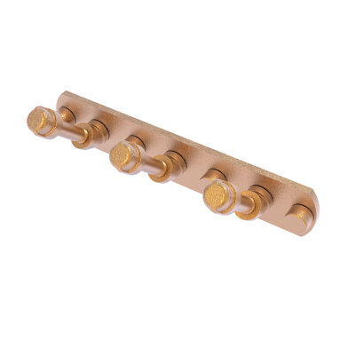 Bayer 3 Position Wall Mounted Hook Rack