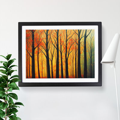 Bold Autumn Forest - Single Picture Frame Print