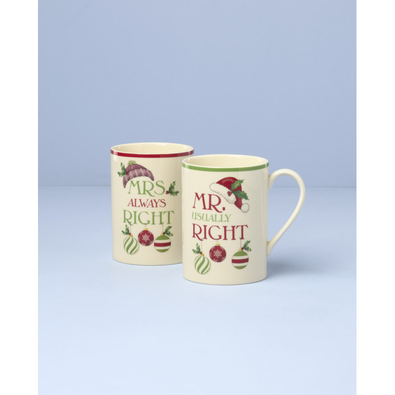 Mr. & Mrs. Mugs, Set of 2