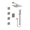 Complete Shower System with Rough-in Valve