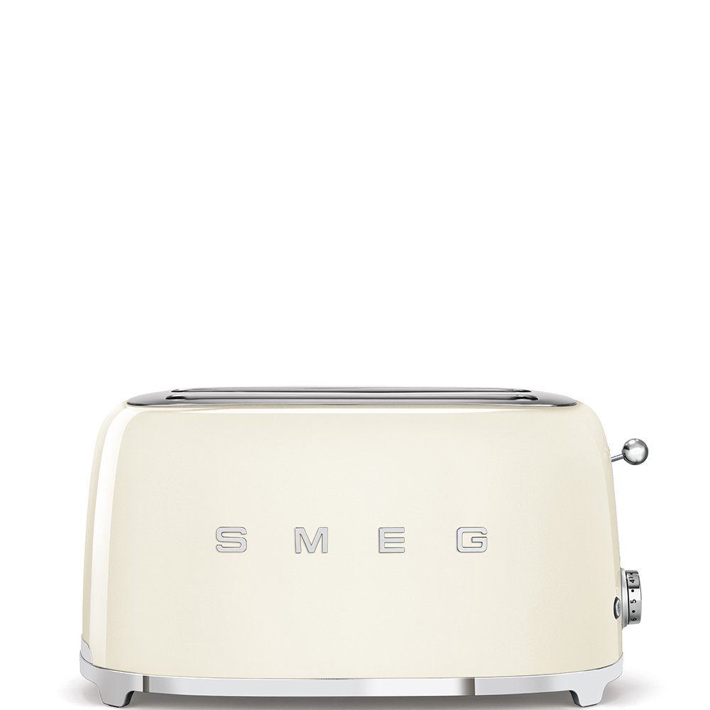 SMEG 50s Style 4-Slice Toaster, Cream
