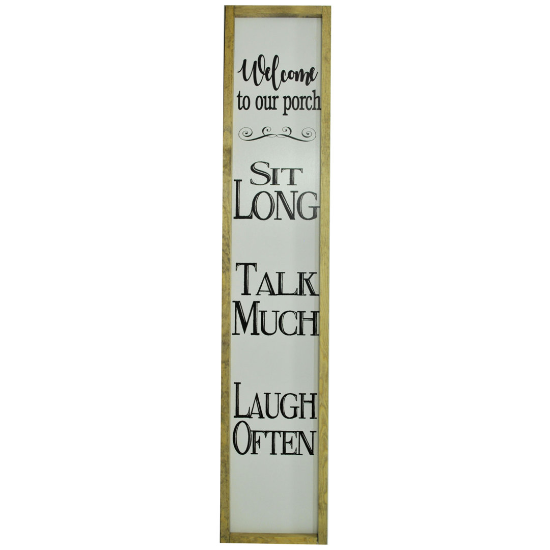 Rappoli Text & Numbers Box Signs & Plaques Winston Porter