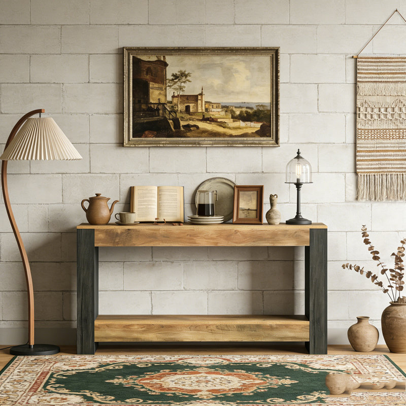 Console en bois Farmhouse