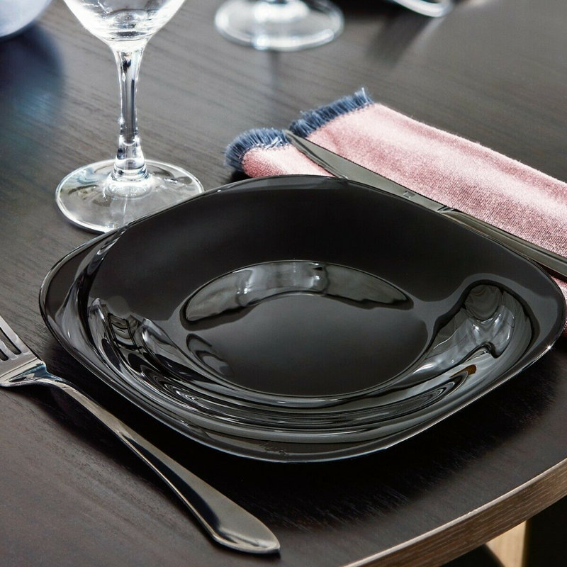Dinner Plate, Black