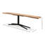 125'' W Solid Wood Console Table