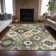 Machine Washable Indoor/Outdoor Xhevrie Fern Rug