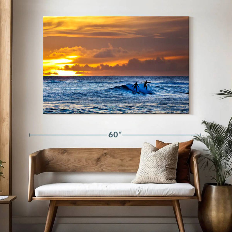 Alvord Poipu Beach Surfer, H 34 po x l 51 po