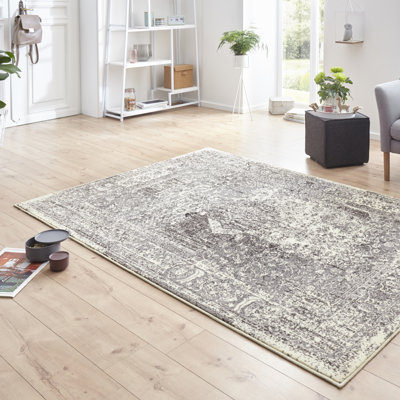 Celebration Plume Flatweave Grey/Cream Rug