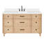 ARIEL Monroe 61 Single Sink Bathroom Vanity with Pure Quartz Top-270295436-313558734