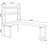 Light-walnut L-Shaped Solid Wood desk-109542602-109542608