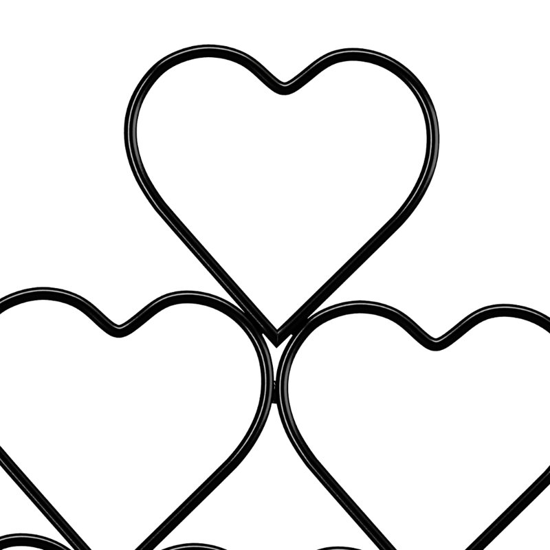 29cm H x 38cm W Iron Fence Panels