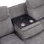 Canapé inclinable électrique en chenille 86 po Waylon