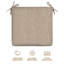 Coussin de siège d'extérieur carré Meridian-1667202287-1667202256