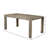 Vancamp Seashore Fixed Top Dining Table, Antique Natural