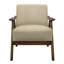 Chaise d'appoint rembourrée en tissu 1pc-1289104682