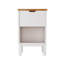 Gerace 38cm W Solid Wood Bedside Table