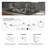 Kohler Kelston Widespread Bathroom Faucet with Pop-Up Drain Assembly, 3-Hole Low Arc 2-Handle Bathroom Sink Faucet, 1.2 gpm-3833998
