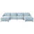 Chenille bleu ciel est en rupture de stock
