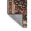 Tapis brun lavable à la machine-2066823355