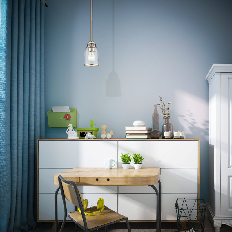 Derrick 1 - Light Pendant, Brushed Nickel