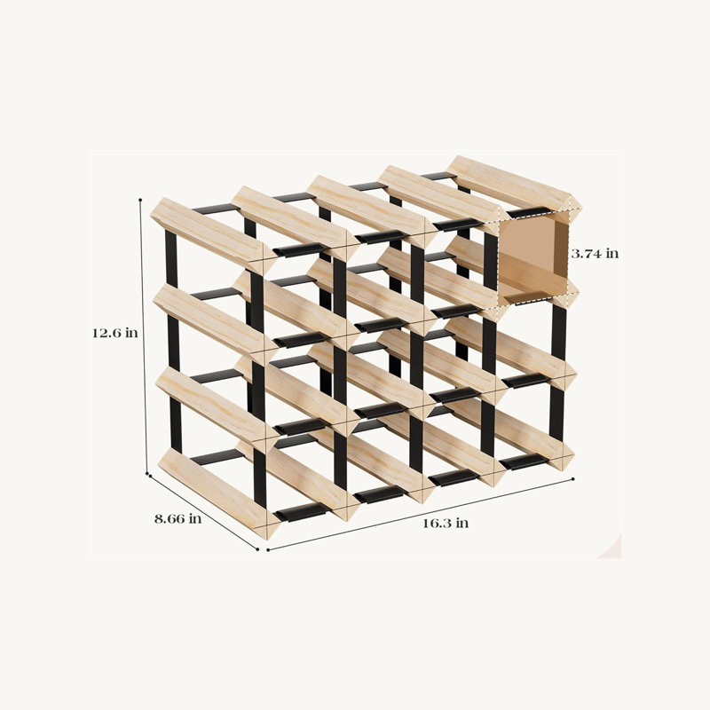 Tabletop Wine Bottle Rack
