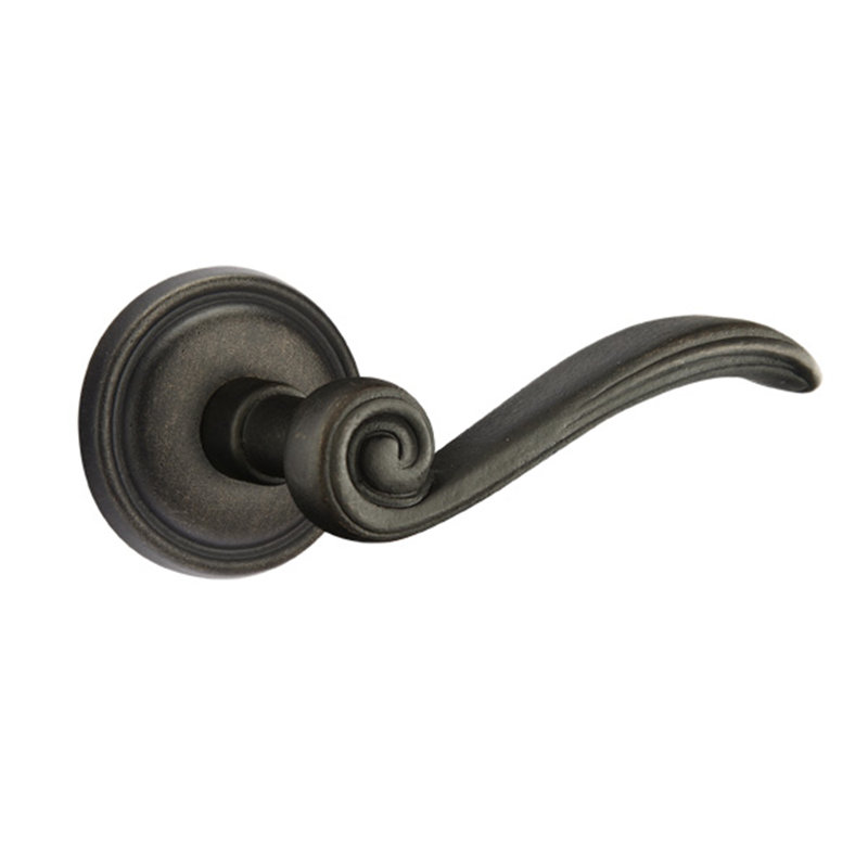 Poignée de porte Medici, Bronze moyen, Droite