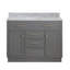 Meuble-lavabo 48 po gris