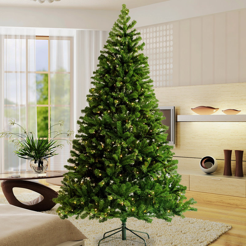 Arbre de Noël artificiel éclairé 6 pi