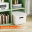 Étagère de rangement à 6 compartiments de 11 po x 11 po avec rangement pour jouets et présentoir pour la maison et le bureau, chambre à coucher, brun (1P)-1303505342
