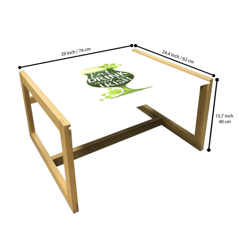 Carlie Sled Coffee Table, 62cm H x 74cm W x 40cm D